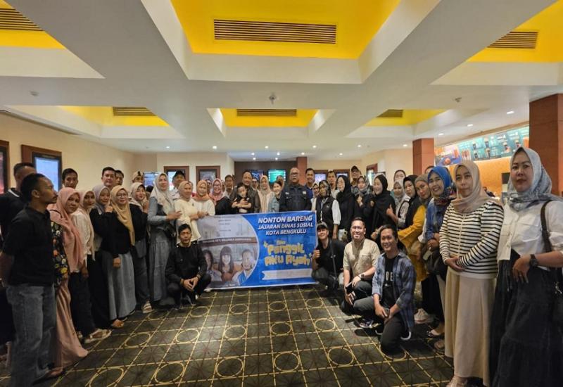 Dinsos Kota Bengkulu Gelar Nobar Dihadiri Wawali Ronny PL Tobing