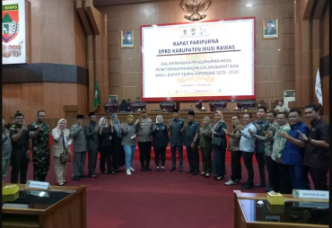 Paripurna DPRD Musi Rawas, Usulan Pemberhentian dan Penetapan Bupati-Wakil Bupati Terpilih 